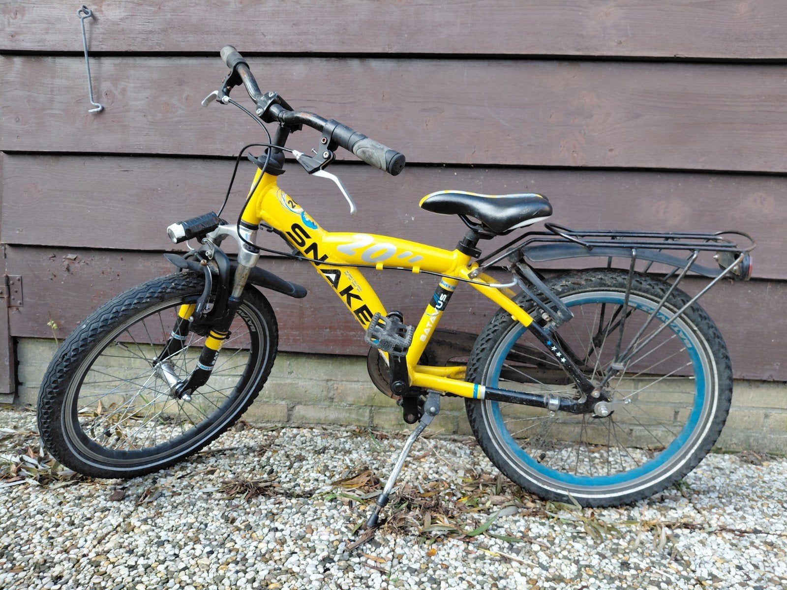Jongensfiets Batavus Snake 20 inch., Ophalen, Gebruikt, Velgrem, Handrem
