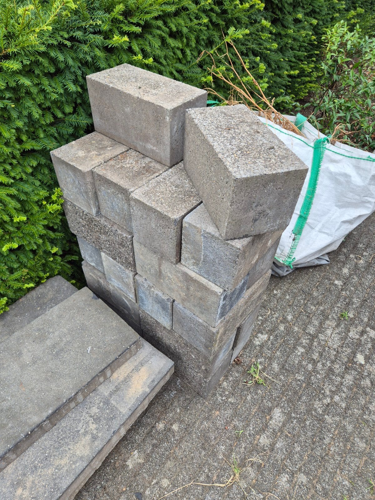 stapelstenen stapelblokken 30x15x15, Ophalen, Gebruikt