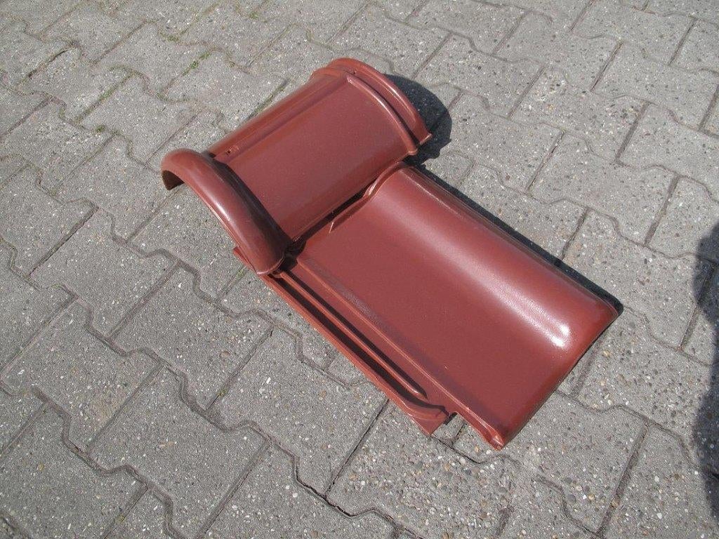 RESTANT partij Alegra rood edelengobe dakpan v.a € 0.895 ct, Doe-het-zelf en Verbouw, Dakpannen en Dakbedekking, Nieuw, Dakpannen