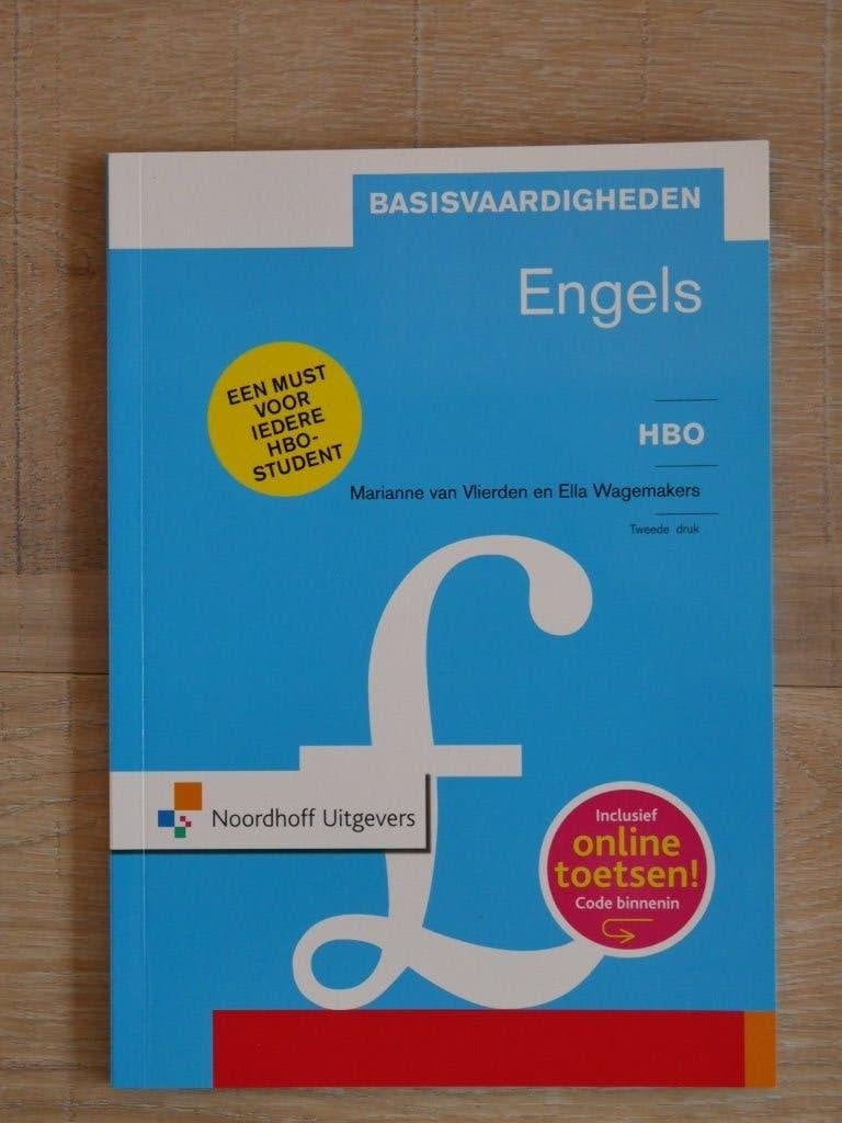Studieboek Basisvaardigheden Engels HBO, Boeken, Ophalen of Verzenden, Alpha, Zo goed als nieuw, HBO