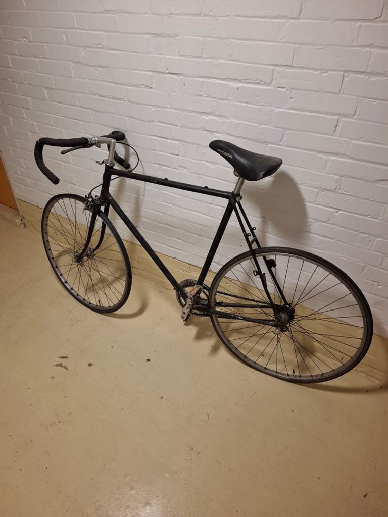 Vintage racefiets opknap of onderdelen, Minder dan 10 versnellingen, Gebruikt, Staal, X