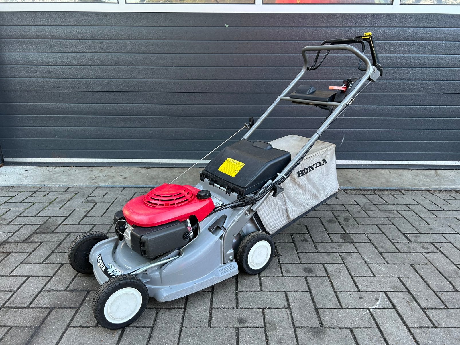 Honda HRB 475 elektrische start!, Cirkelmaaier, Versnellingen, Ophalen of Verzenden, Zo goed als nieuw