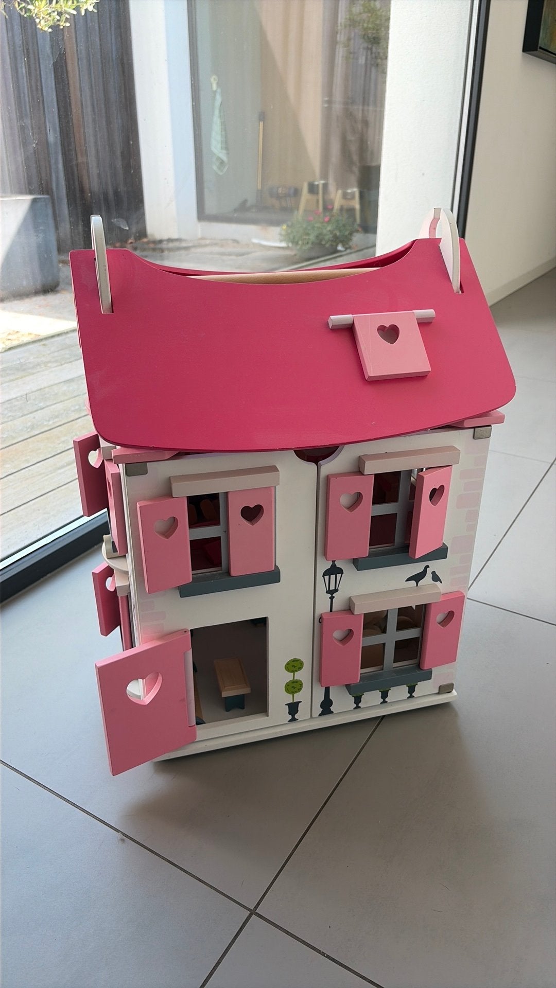 Janod Poppenhuis, Ophalen, Gebruikt, Poppenhuis