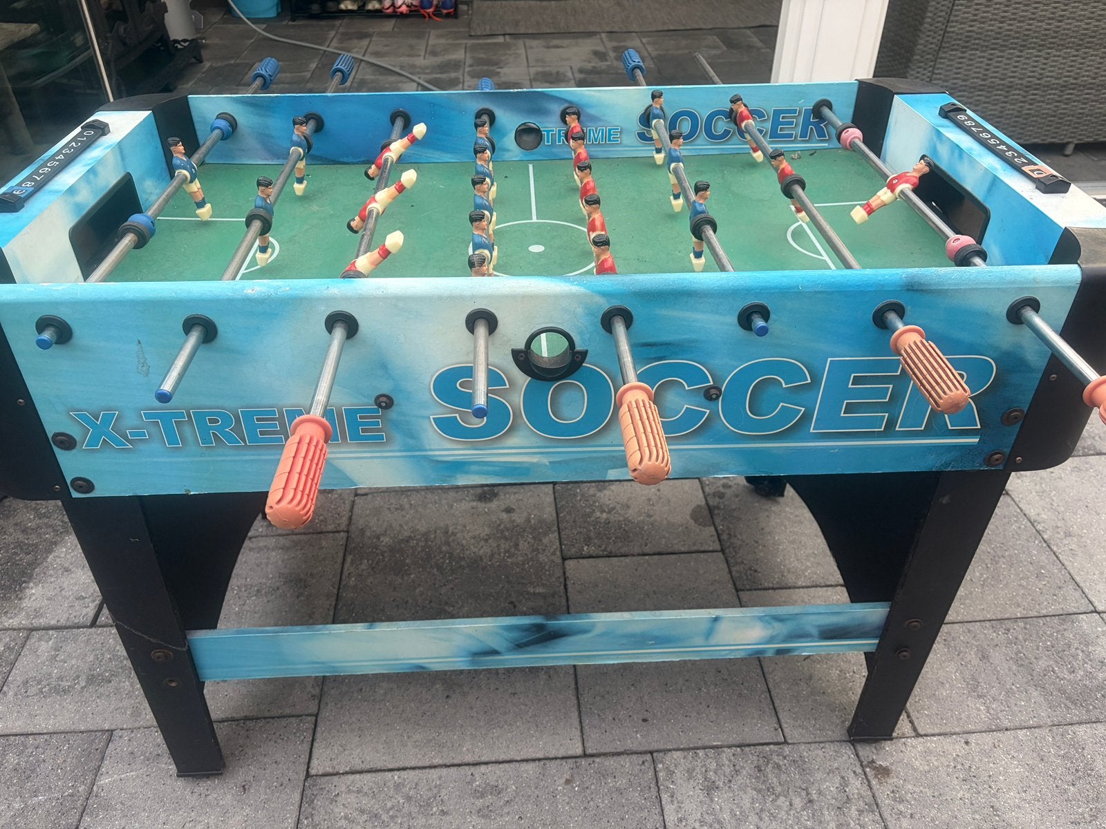 Tafelvoetbal vanaf 9 jaar, Ophalen, Gebruikt