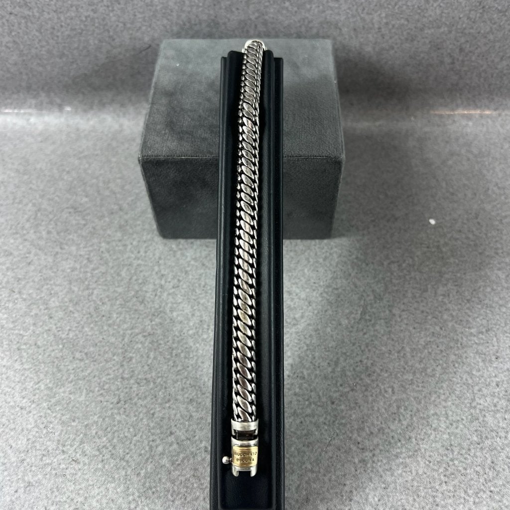 Buddha to Buddha Armband Edwin | 14k slot | 19,5 | 409851, Sieraden, Tassen en Uiterlijk, Armbanden, Ophalen of Verzenden, Gebruikt