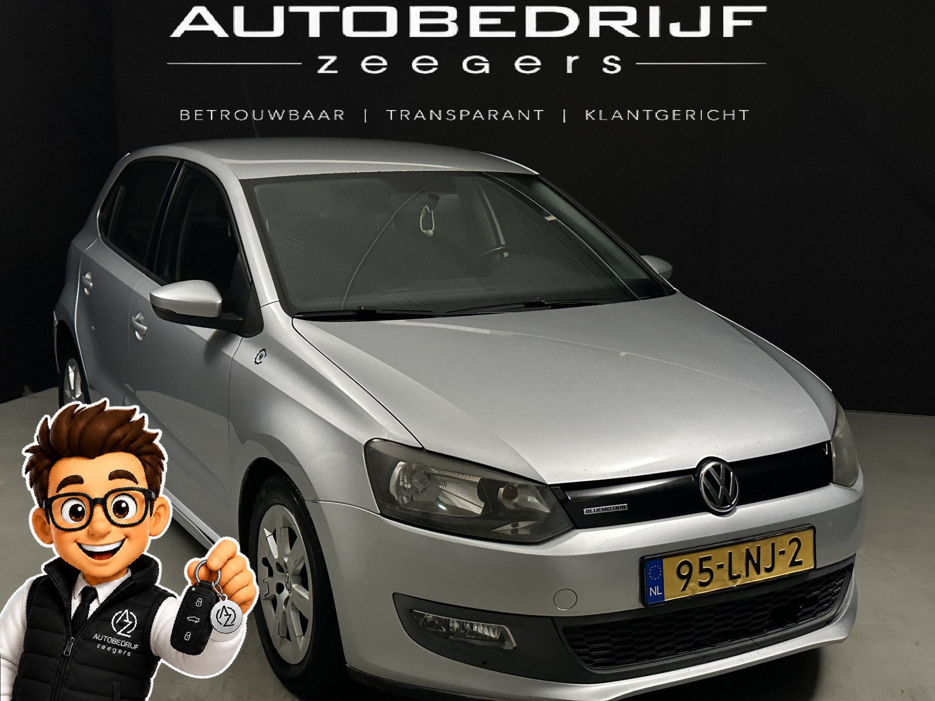 Volkswagen Polo 1.2 TDI BlueMotion Comfortline *Diesel*AC*, Auto's, Euro 5, Gebruikt, 1199 cc, 96 €/maand