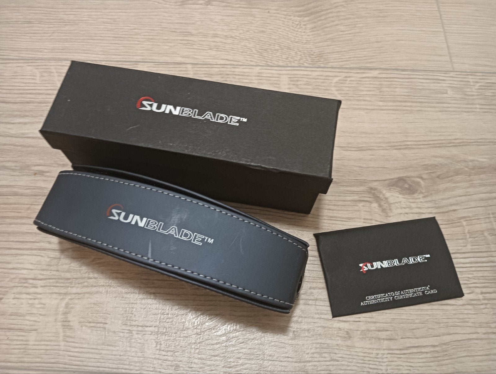 Sunblade Zonnebril Bruin - Nieuw met echtheidscertificaat, Overige merken, Zonnebril, Bruin, Nieuw