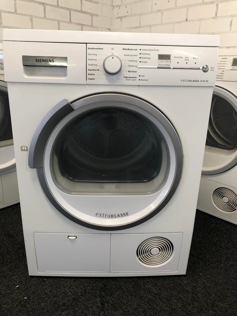 €189 8kg condensdroger Siemens ExtraKlasse MET GARANTIE, Witgoed en Apparatuur, Wasdrogers, Zo goed als nieuw, Condens, 8 tot 10 kg