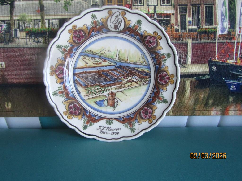 Wandbord Backer & Rueb Machinefabriek Breda Belcrum, Ophalen of Verzenden