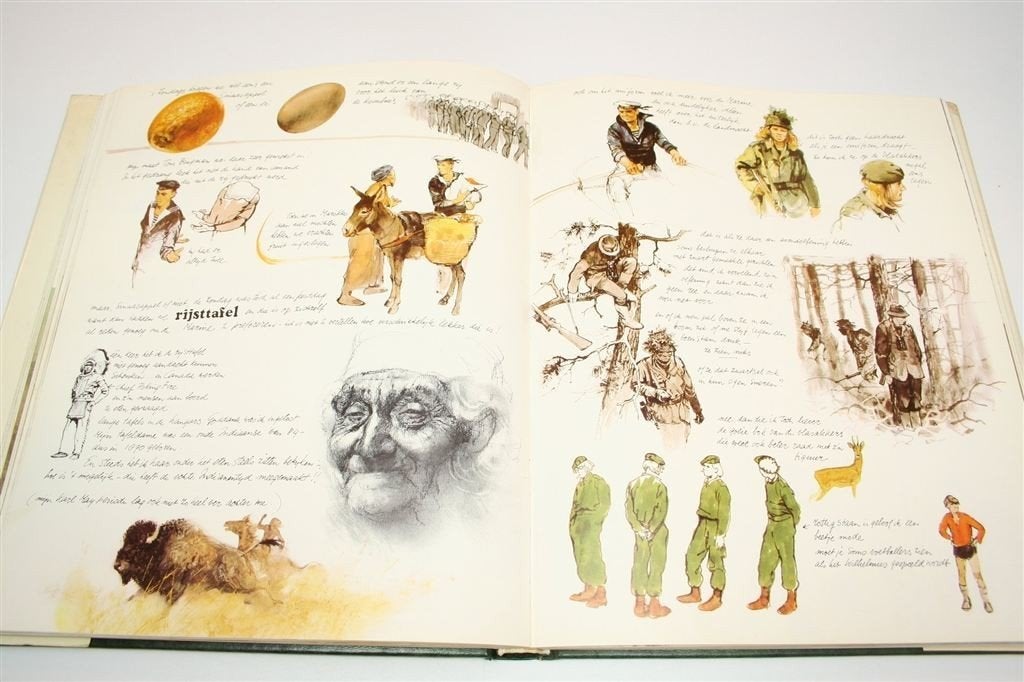 Van de Hak op de Tak — Fraai Platenboek — Rien Poortvliet, Ophalen of Verzenden, Gelezen
