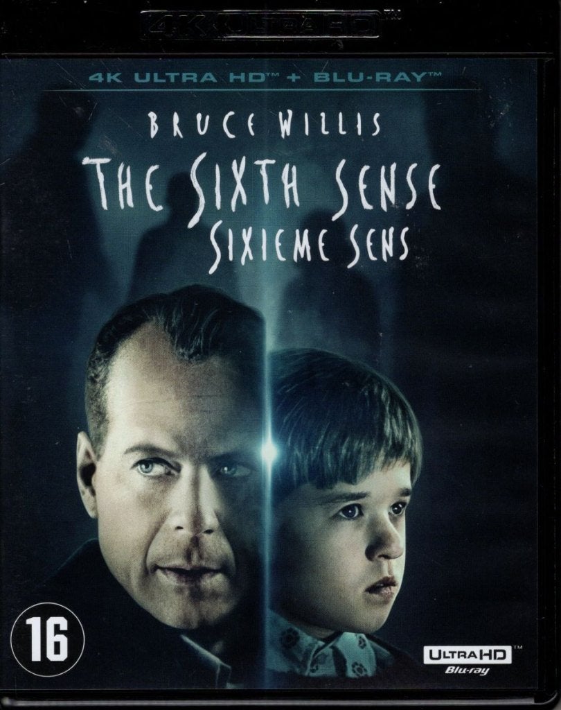 The Sixth Sense - 4K + Bluray (1999) - IMDB 8.1 - NL, Cd's en Dvd's, Blu-ray, Engels, Nederlands, Ophalen of Verzenden, Zo goed als nieuw