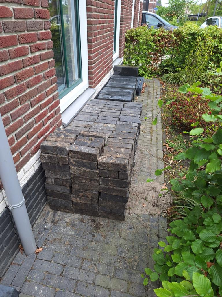 6m2 Gebakken Dikformaat Lucca Antica, Ophalen, Nieuw, Klinkers