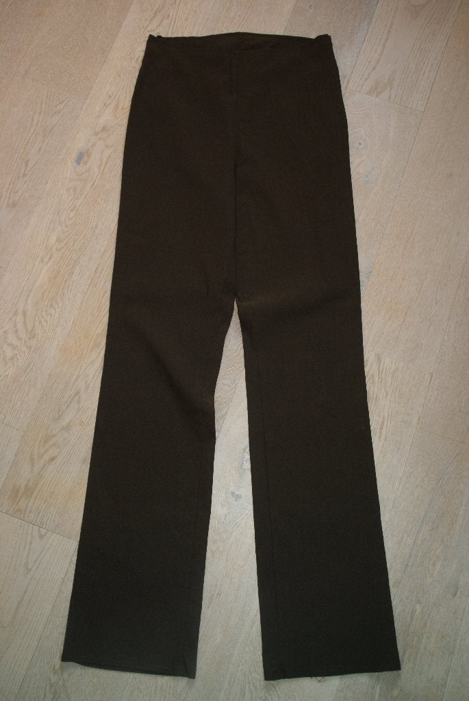 Te koop Broek pantalon Foxy Fashion maat 44 bruin wijde pijp, Foxy Fashion, Bruin, Maat 42/44 (L), Ophalen of Verzenden