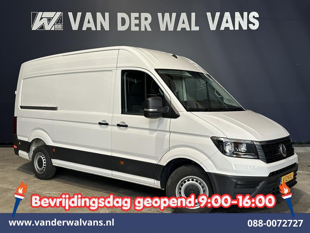 Volkswagen Crafter 2.0 TDI 141pk L3H3 L2H2 Euro6 Airco | Cam, Auto's, Bestelauto's, Voorwielaandrijving, Stof, Gebruikt, 4 cilinders
