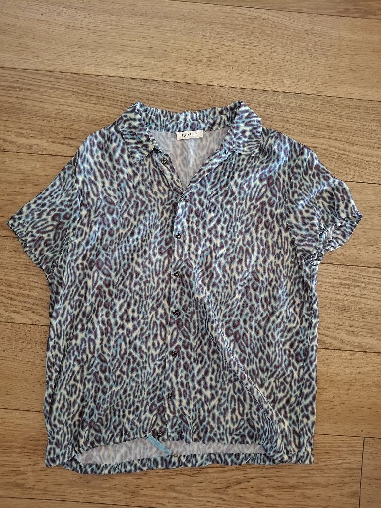 blouse dames maat m, Maat 38/40 (M), Anna van Toor, Blauw, Ophalen of Verzenden