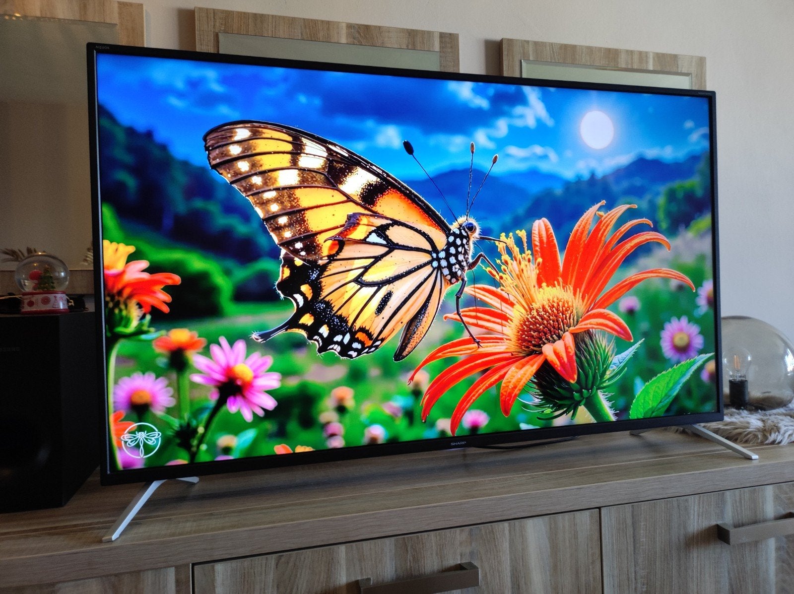 Sharp Smart TV 50 inch 4K, Audio, Tv en Foto, Televisies, Ophalen, 50 Hz, Zo goed als nieuw, 100 cm of meer