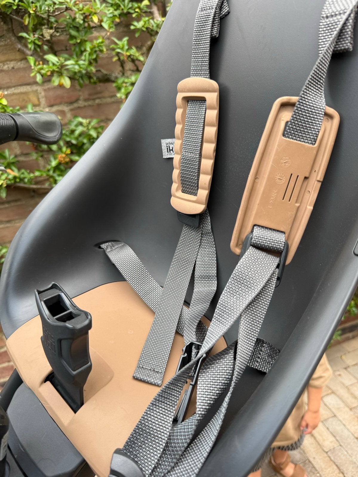 Urban Iki fietszitje voor met windscherm, Ophalen, Voorzitje, 0 t/m 13 kg, Gebruikt