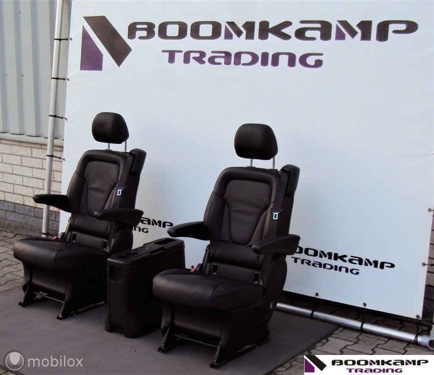 Luxe stoelen + tafel Mercedes-Benz V-klasse leder, Auto-onderdelen, Gebruikt, Mercedes-Benz, Ophalen of Verzenden, Mercedes-Benz