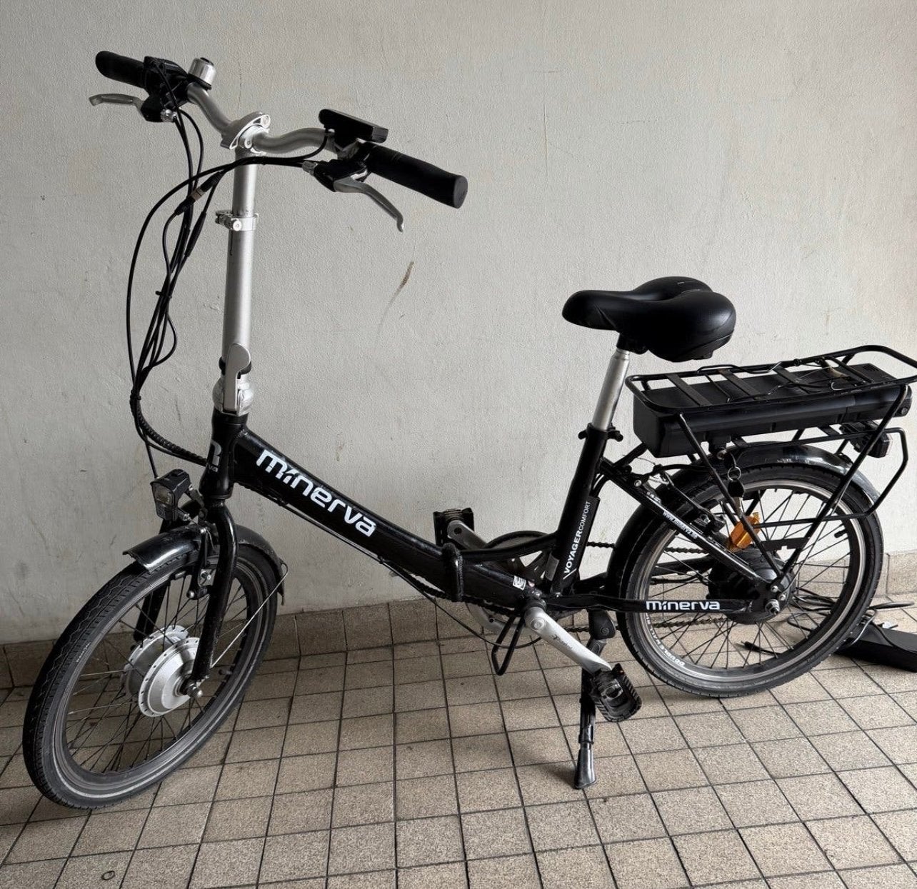 Minerva Voyager Comfort Opvouwbare Elektrische Fiets, Fietsen en Brommers, Overige merken, 20 inch of meer, Versnellingen, Ophalen of Verzenden