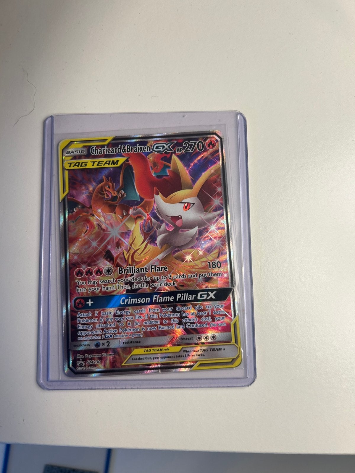 Charizard & braixon kaart, Ophalen, Nieuw