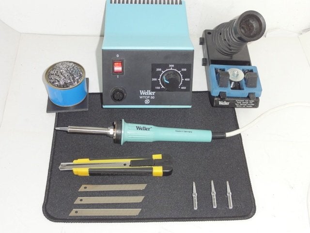 REGELBAAR SUPER WELLER STATION met SUPER SOLDEERBOUT+EXTRA,s, Hobby en Vrije tijd, Elektronica-componenten, Ophalen of Verzenden