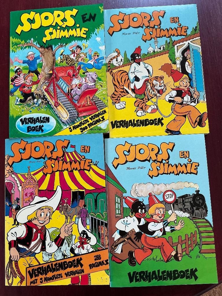 Sjors en Sjimmie s.6, Meerdere stripboeken, Ophalen of Verzenden, Gelezen