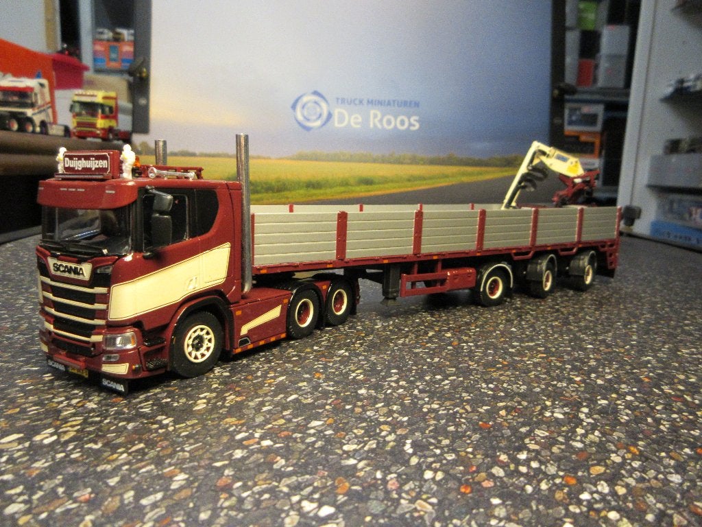 Tekno Scania Next Gen laag dak Duijghuijsen met certificaat, Ophalen of Verzenden, Nieuw, Bus of Vrachtwagen, Tekno