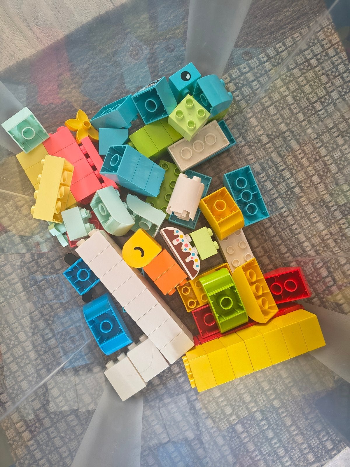 Duplo Heartbox (10909), Kinderen en Baby's, Speelgoed | Duplo en Lego, Gebruikt, Ophalen of Verzenden, Duplo, Losse stenen