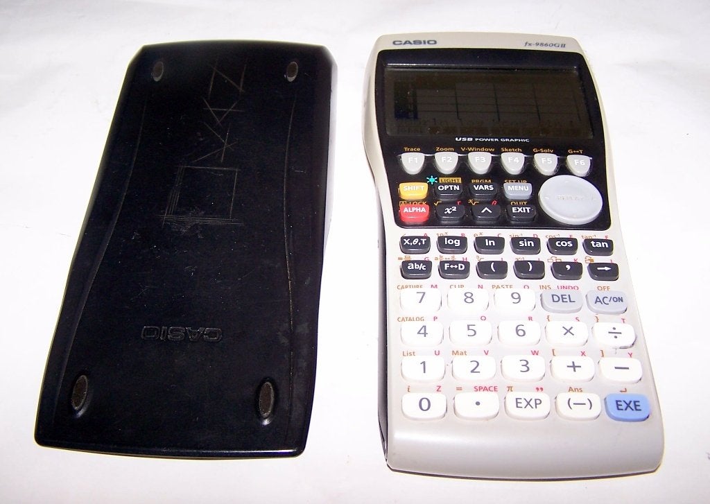 Casio fx-9860GII grafische rekenmachine. Izgs., Diversen, Ophalen of Verzenden, Grafische rekenmachine, Zo goed als nieuw