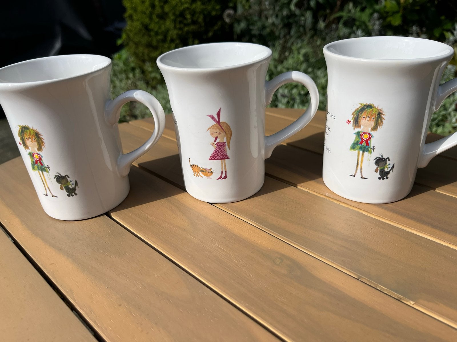 3 mokken van Annie MG Schmidt en Fiep Westendorp, Overige typen, Ophalen of Verzenden, Zo goed als nieuw, Steen/keramiek