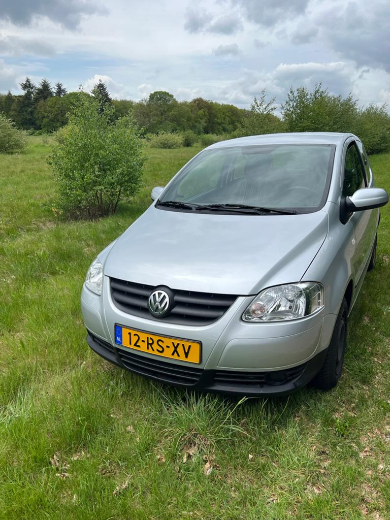 Volkswagen Fox 1.2 40KW 2005 Grijs (uniek lage km stand), Voorwielaandrijving, 4 stoelen, 1198 cc, 973 kg