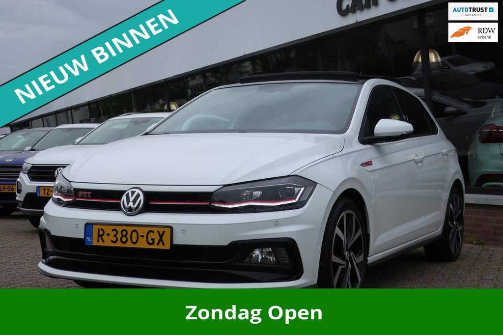 Volkswagen Polo 2.0 TSI GTI 2e EIG_LED_PANO_VIRTUAL_CAM_PDC, Auto's, Volkswagen, Gebruikt, 4 cilinders, 1984 cc, Leder en Stof