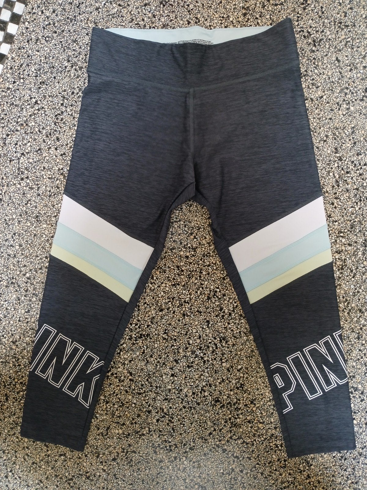 Victoria's Secret PINK Ultimate sportlegging - Maat L, Maat 42/44 (L), Ophalen of Verzenden, Victoria's Secret PINK, Grijs