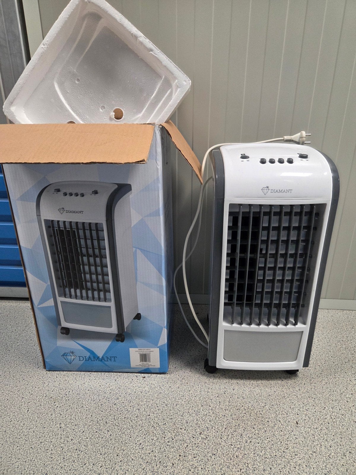Diamant Mobiele Airco LK-65 - Goede Staat, Ophalen, Gebruikt, Koelen en Ontvochtigen, Mobiele airco