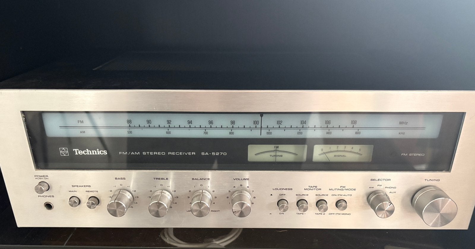 Zeer nette Technics SA-5270 receiver, Zo goed als nieuw, 60 tot 120 watt, Stereo, Ophalen