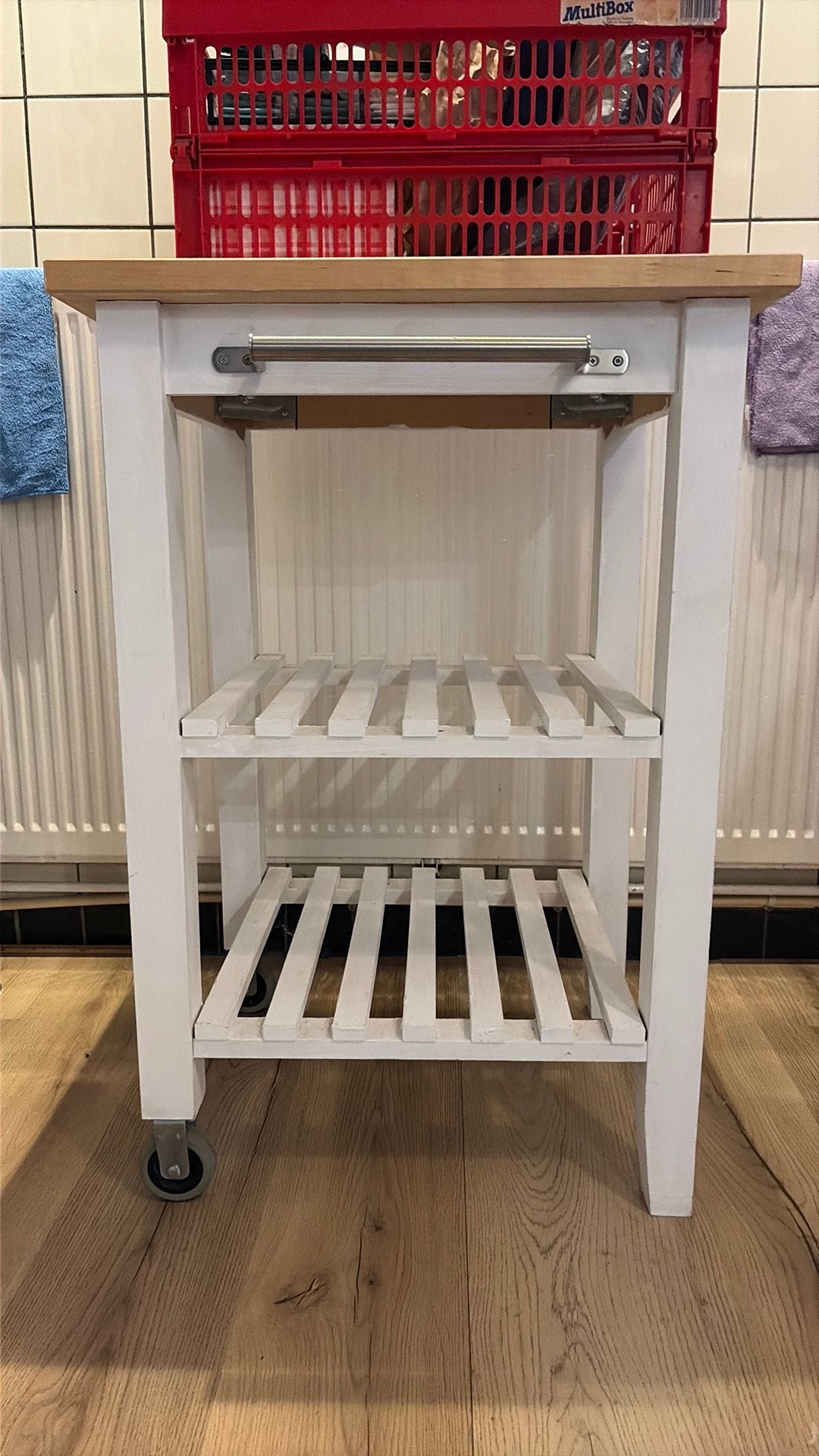 Ikea roltafel / trolley, Huis en Inrichting, Keuken | Keukenelementen, Zo goed als nieuw, Minder dan 100 cm, 25 tot 50 cm, 50 tot 100 cm
