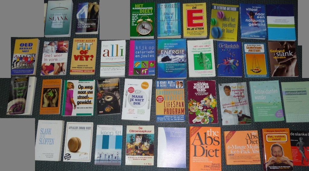 207 x voeding, dieet, gezondheid, afvallen, vermageren:, Ophalen of Verzenden, Zo goed als nieuw, Eten en Koken