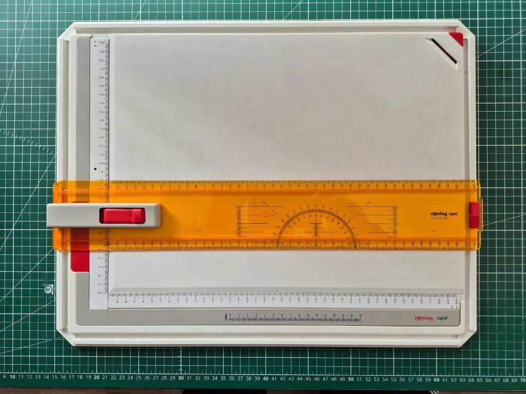 rotring tekenbord Rapid A3 met extra accesoires, Hobby en Vrije tijd, Tekenen, Ophalen of Verzenden, Zo goed als nieuw, Overige typen