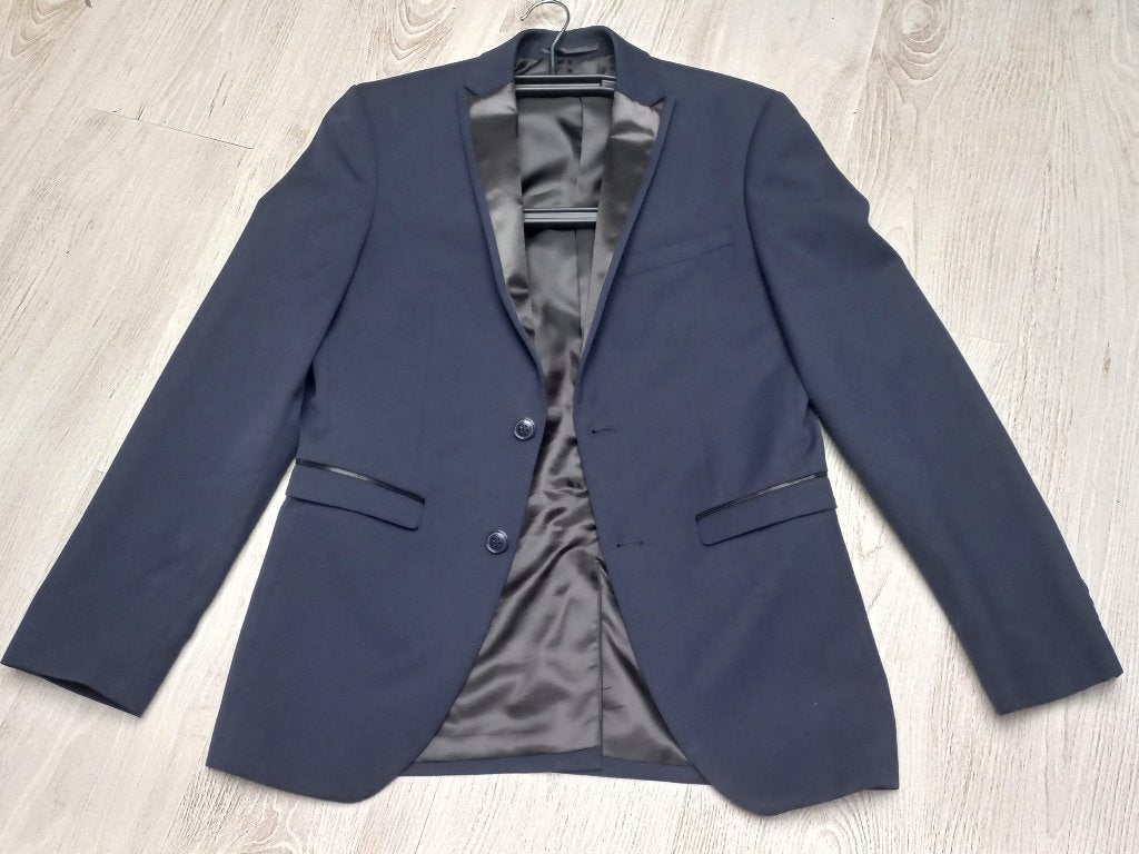 Prachtig colbert Angelo Litrico slim fit maat 44, Blauw, Angelo Litrico, Ophalen of Verzenden, Zo goed als nieuw