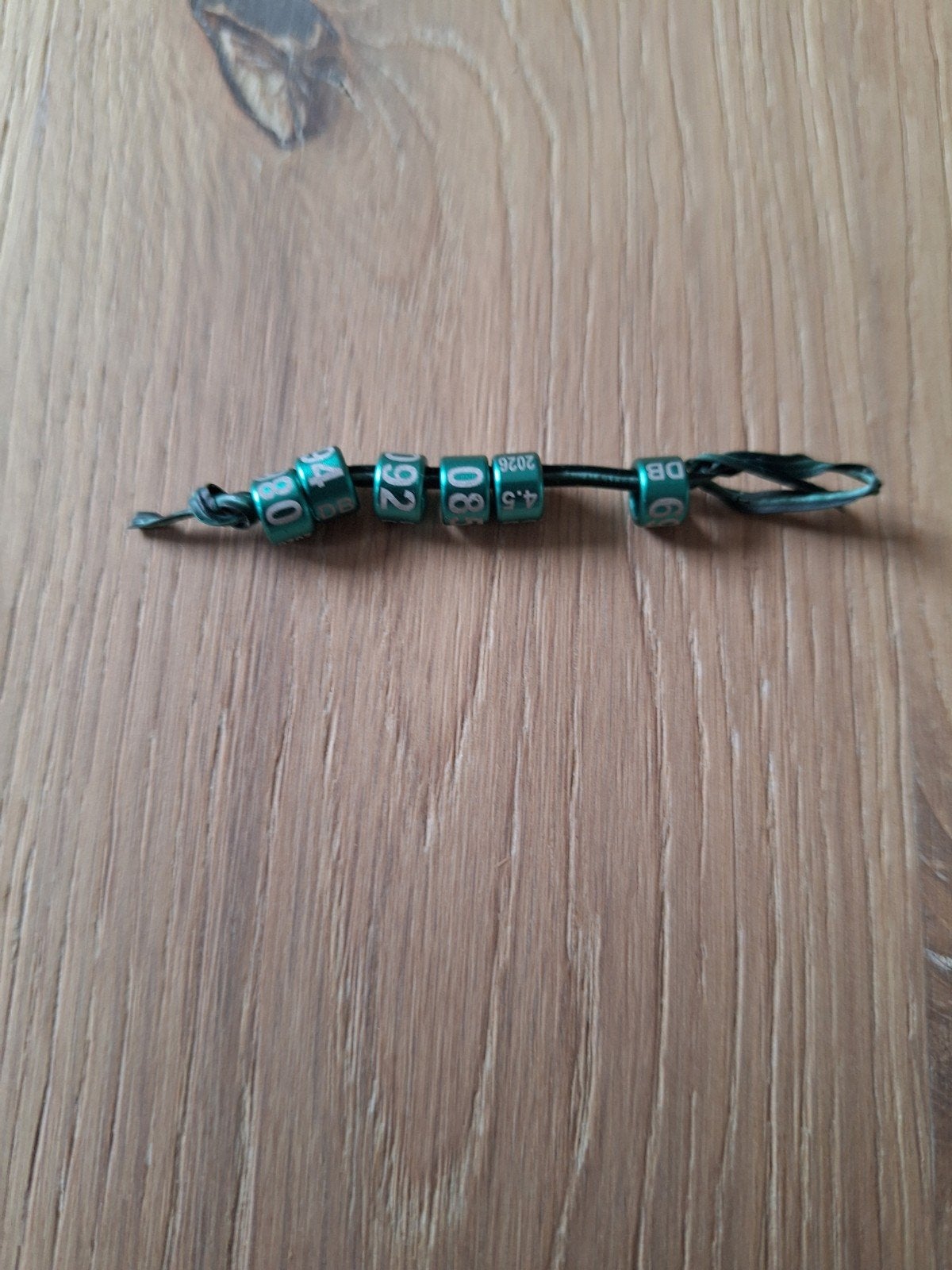 6 Metalen vaste vogelringen van 4,5 mm 2026.