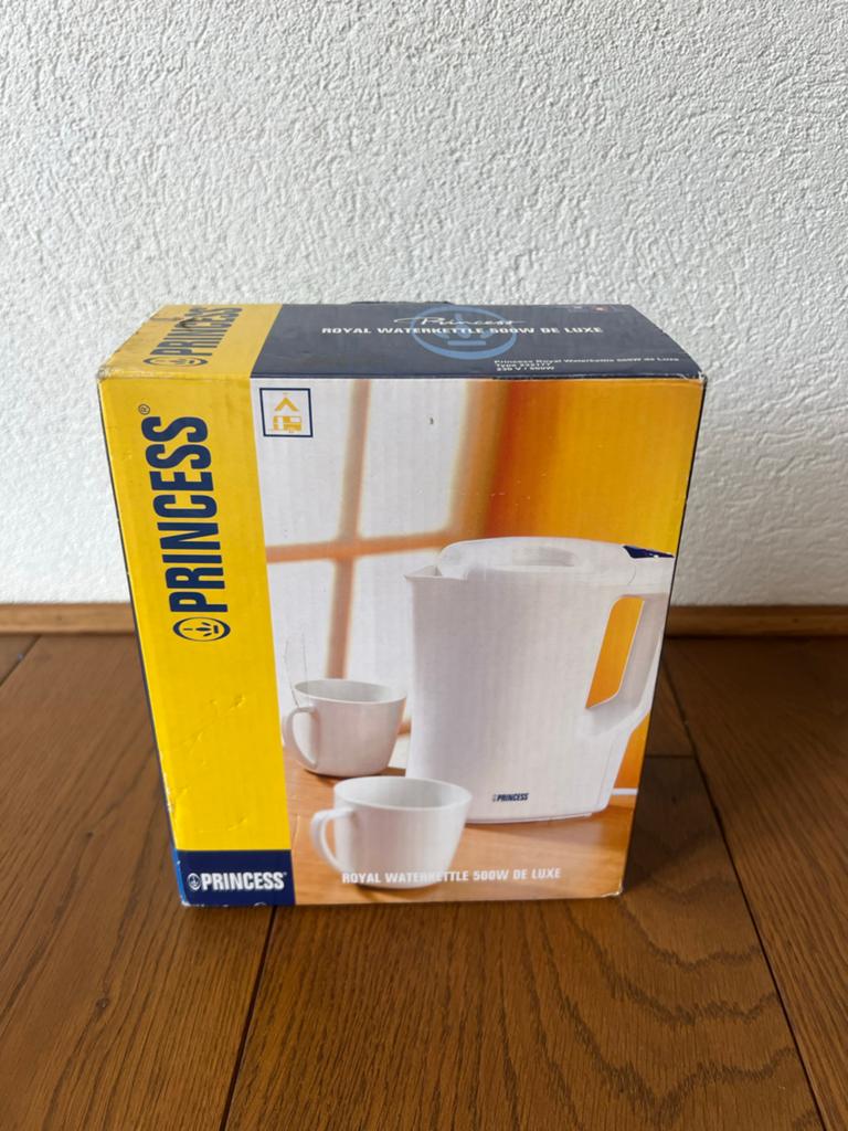 Princess Waterkoker met 2 Bekers, Minder dan 1 liter, Ophalen of Verzenden, Nieuw