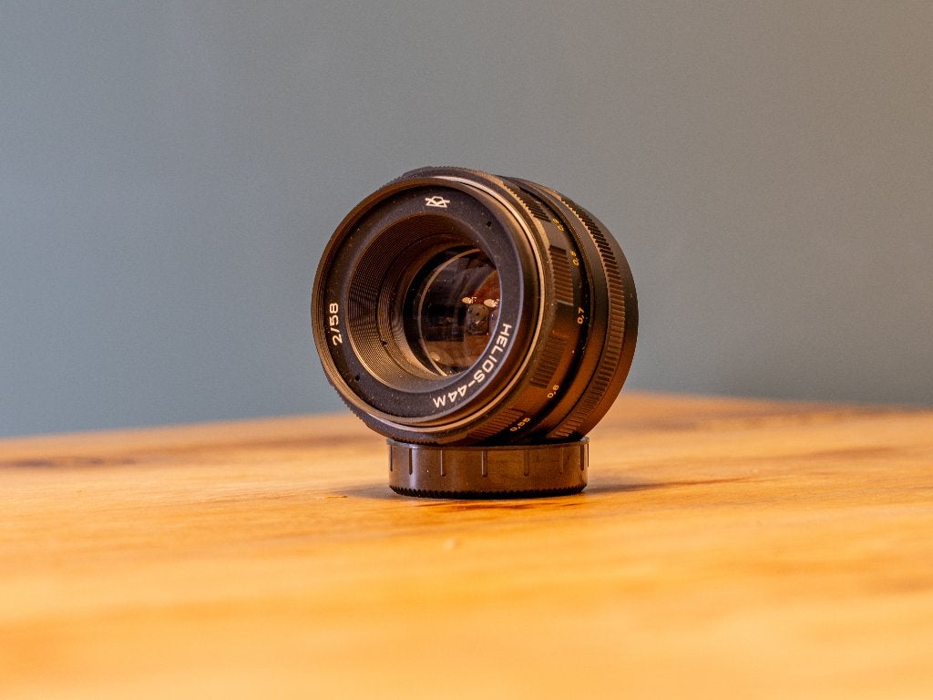 Helios 44M 58mm f/2 – M42 – Vintage lens – Swirly Bokeh, 58 mm, Gebruikt, Ophalen of Verzenden, Standaardlens