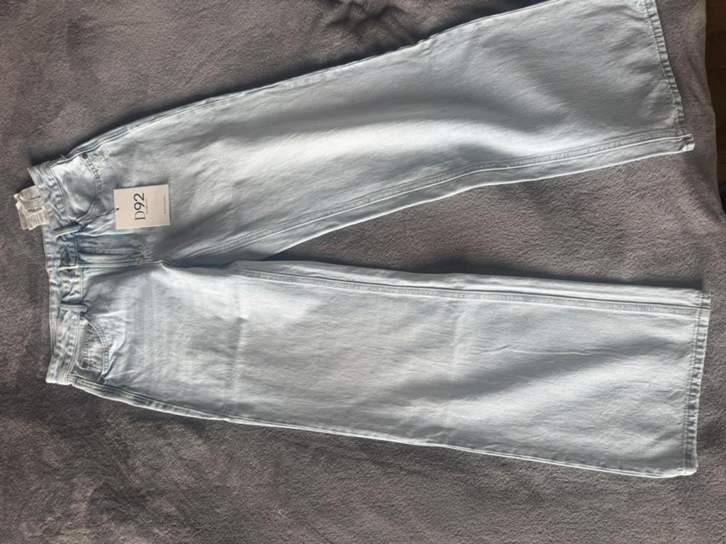 Blauwe D92 broek maat 40, Ophalen of Verzenden, Zo goed als nieuw, Blauw, W32 (confectie 46) of kleiner
