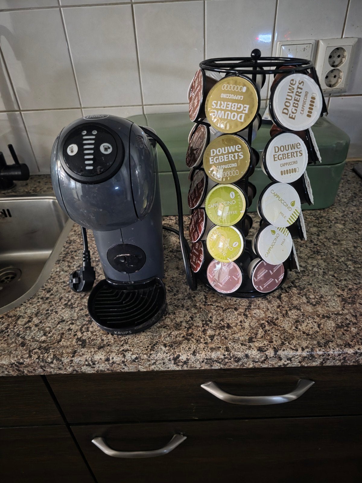 dolce gusto, Ophalen, Dolce Gusto, Zo goed als nieuw, Capsulehouder
