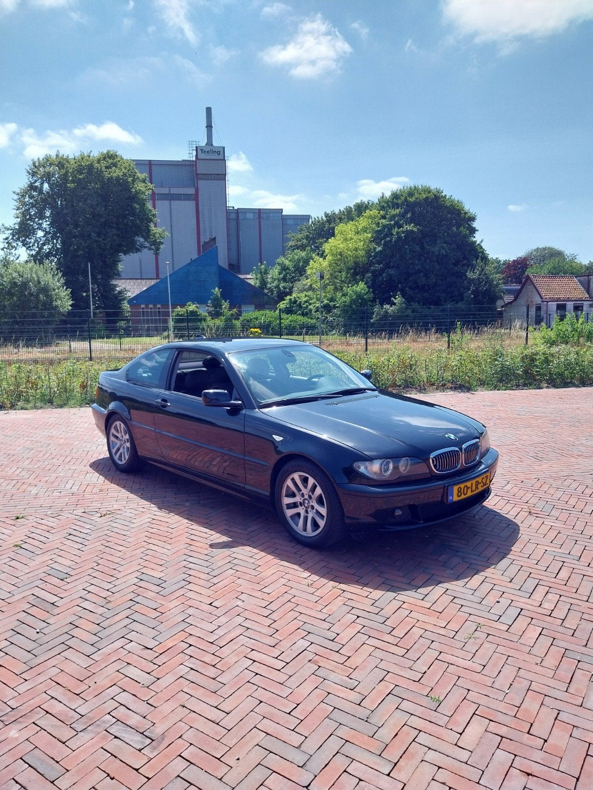 BMW 3-Serie E46 2.2 CI 320 Coupe 2003 Zwart, Auto's, BMW, 2171 cc, Achterwielaandrijving, 1370 kg, Zwart