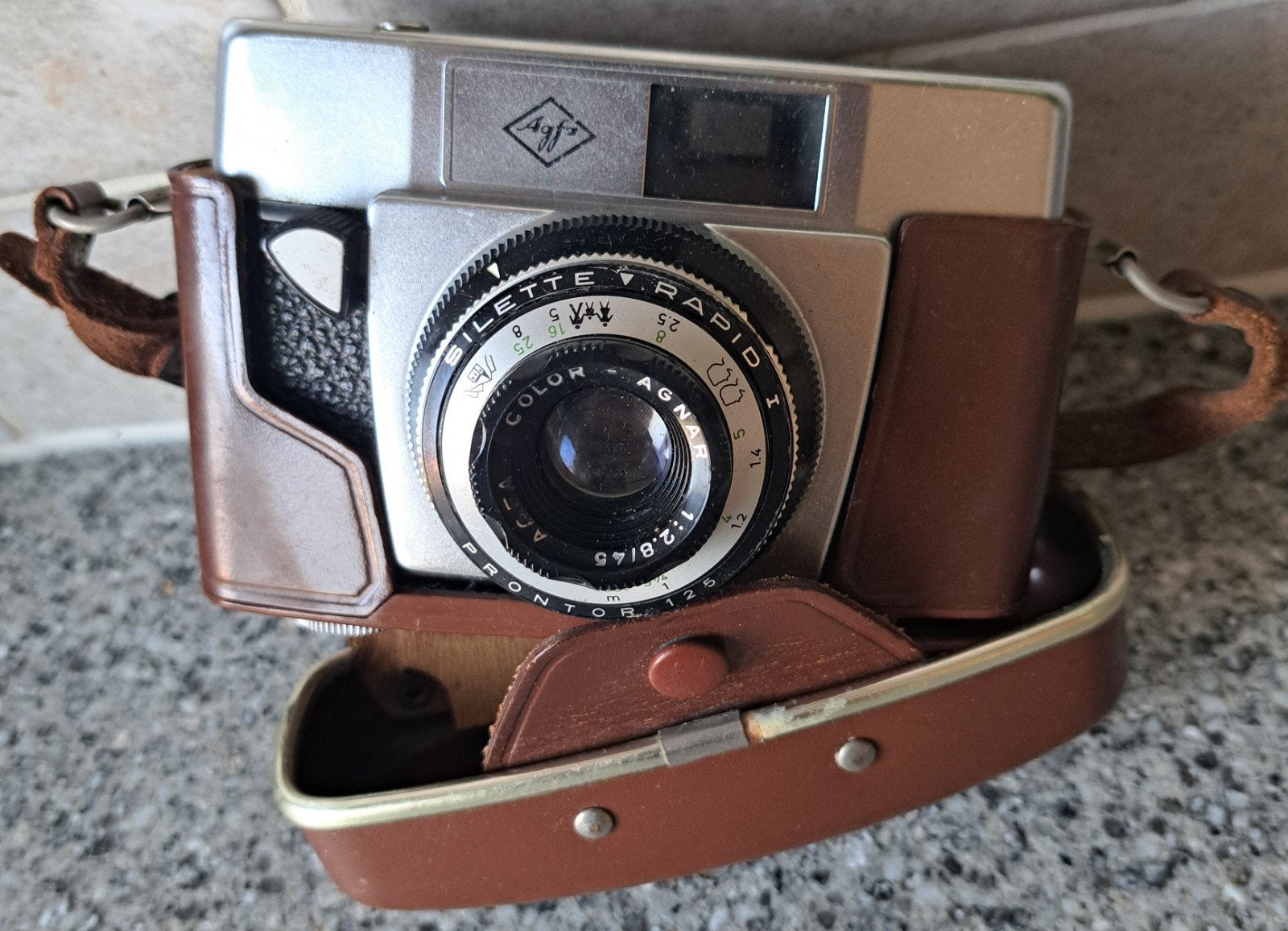 Vintage Agfa fotocamera fototoestel Silette Rapid 1, Audio, Tv en Foto, Fotocamera's Analoog, Compact, Overige Merken, Ophalen of Verzenden
