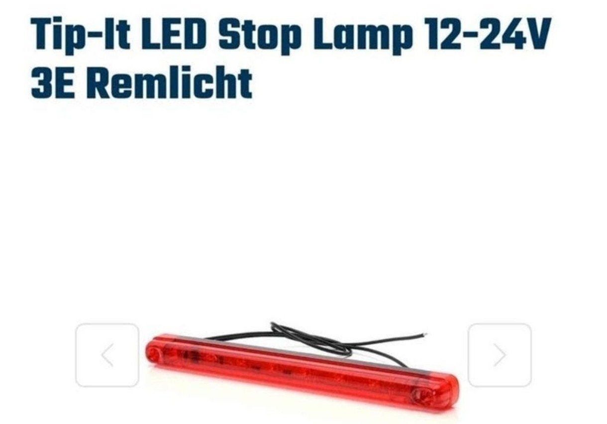 Nieuwe Tip-It LED Stop Lamp 12-24V 3E Remlicht, Ophalen of Verzenden, Nieuw, Universele onderdelen