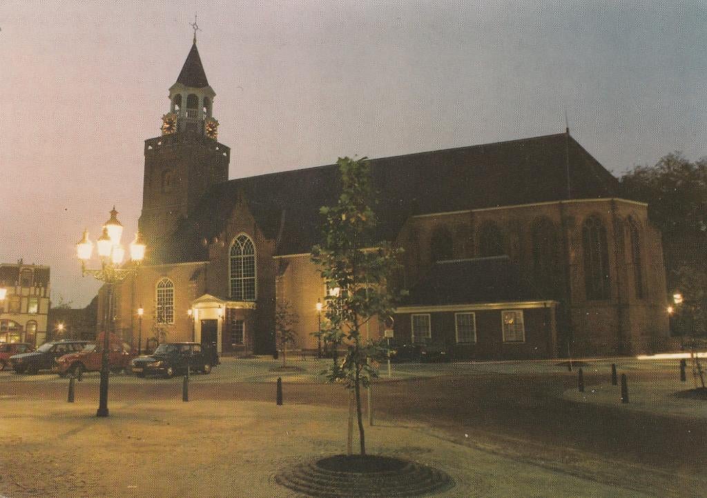 BODEGRAVEN Ned. Herv. Kerk Auto's o.a. Citroën 2 CV, Verzenden, 1960 tot 1980, Ongelopen, Zuid-Holland
