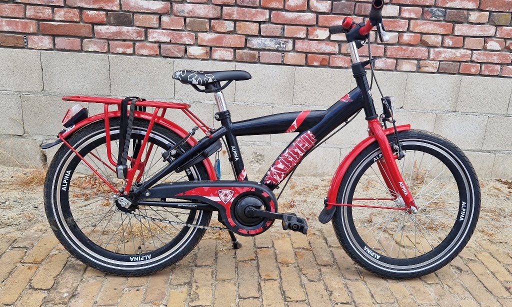 Kinderfiets, Fietsen en Brommers, Fietsen | Jongens, Ophalen, Terugtraprem, Gebruikt, Alpina