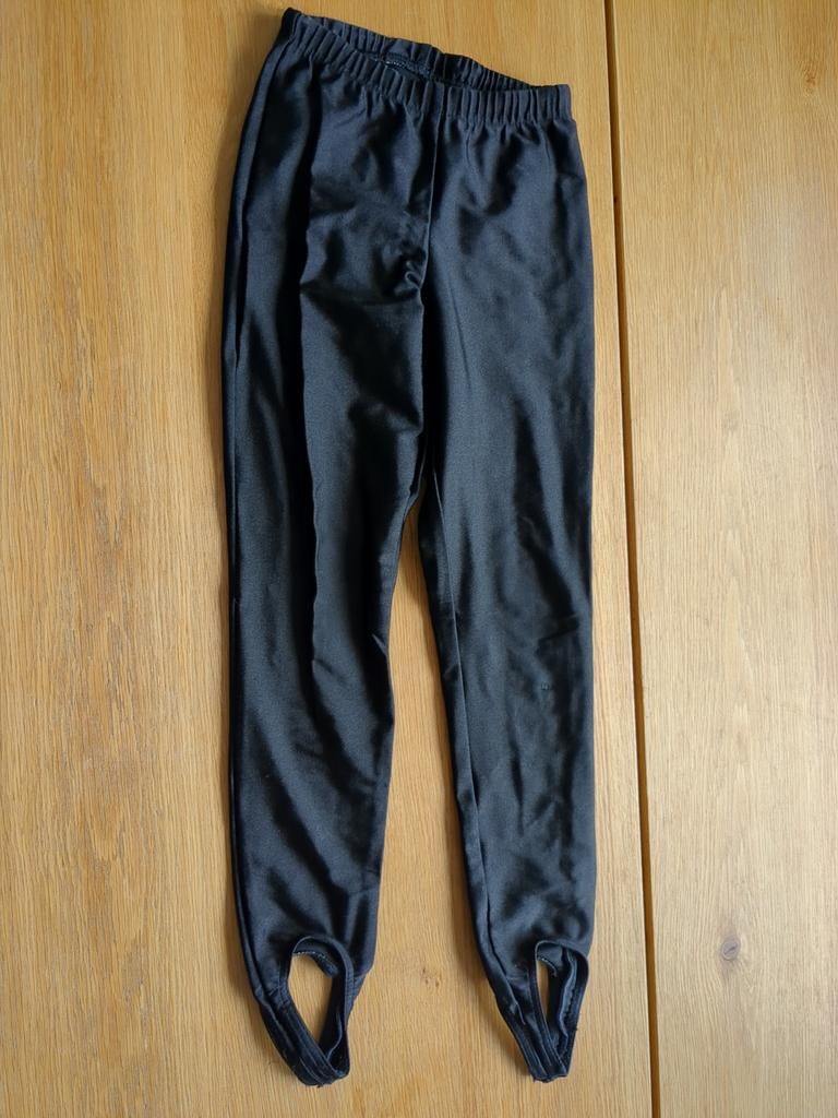 Turnbroek jongen maat 128 Tematurn zwart, Gebruikt, Turnbroekje, Zwart, Kindermaat 122 t/m 140